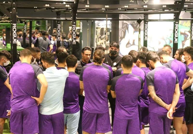 حضور علی کریمی، پژمان جمشیدی و محسن مسلمان در تمرین استقلال!