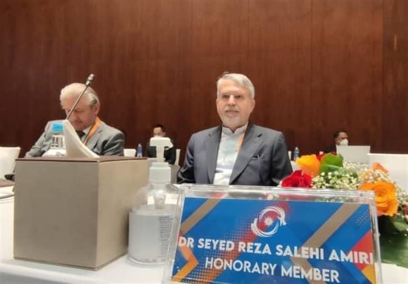 حضور صالحی امیری در نشست هیات اجرایی شورای المپیک آسیا