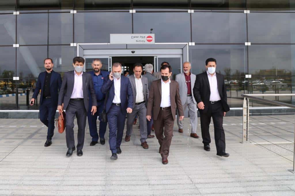 حضور سرپرست فدراسیون فوتبال در اردبیل