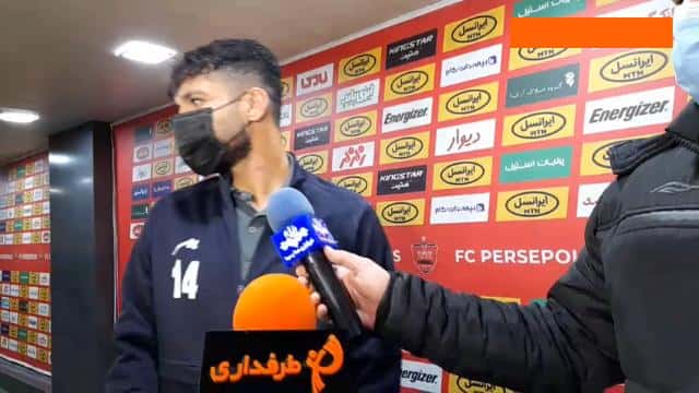 زبیر نیک نفس: بازی سنگینی بود و داور ازپس بازی بر آمد / فیلم