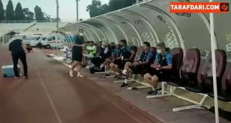 نفرات کادر فنی ذوب آهن پیش از تقابل با فجر شهید سپاسی / فیلم