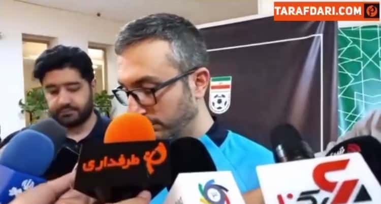 مدیر رسانه ای تیم ملی: باشگاه استقلال به تعهداتش عمل نکرد؛ روادید تیم ملی برای قطر صادر نشده است / فیلم
