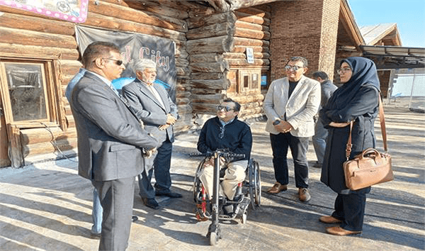 رئیس کمیته پارالمپیک آسیا از توچال بازدید کرد