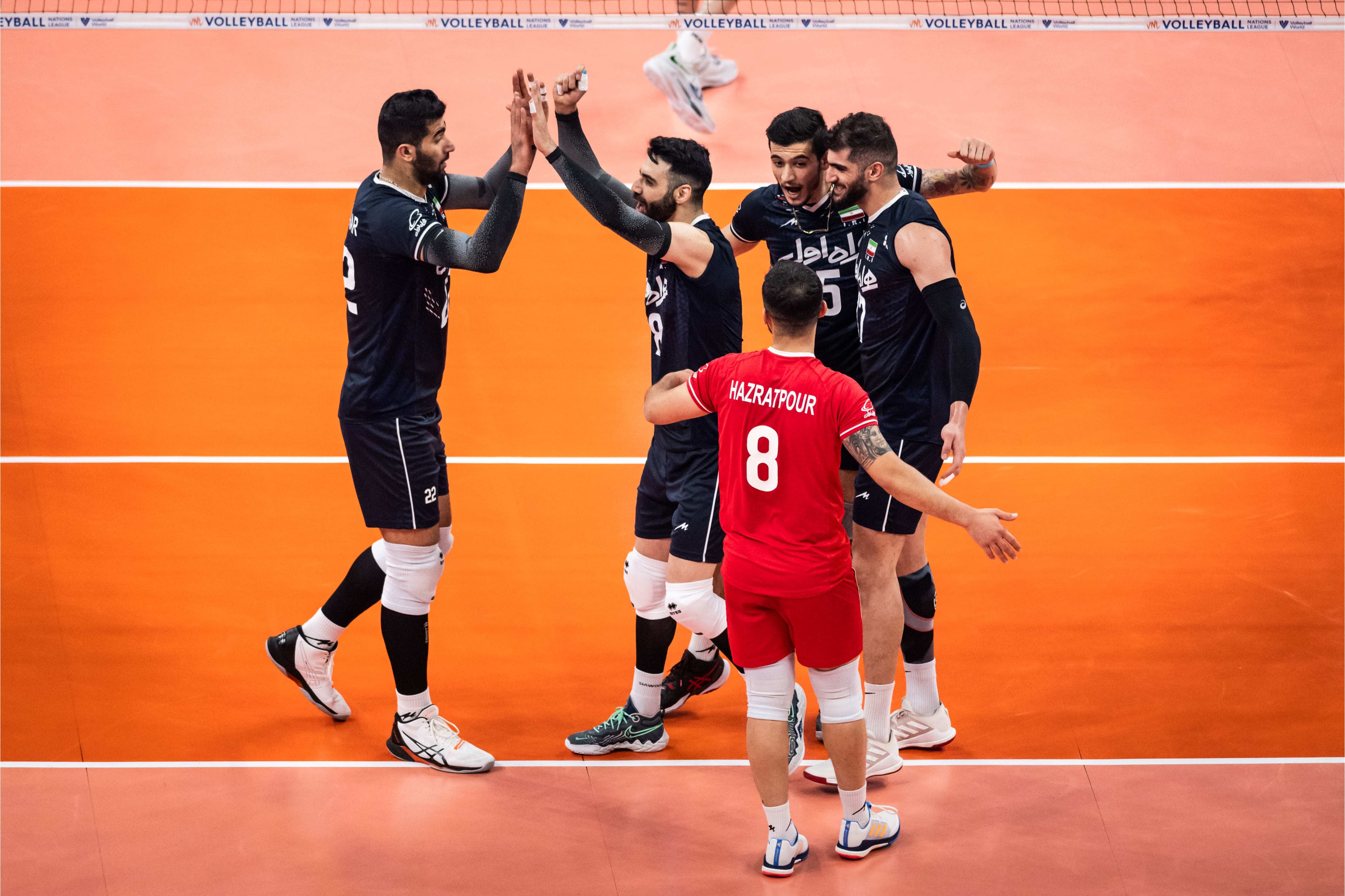 لیگ ملت های والیبال | ایران 3-0 صربستان / برد بزرگ شاگردان عطایی در آخرین بازی دور مقدماتی