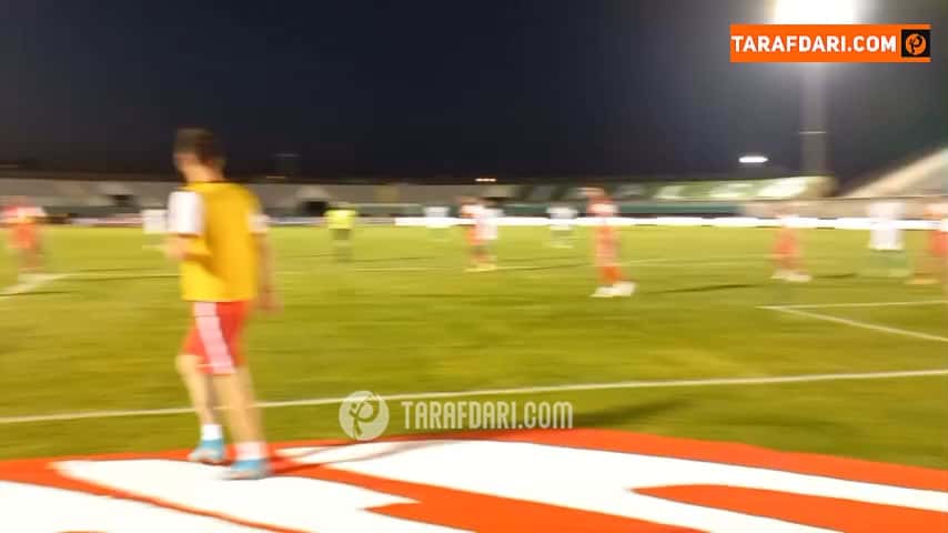 فرصت خطرناک روی دروازه تیم پرسپولیس از نگاه دوربین طرفداری / فیلم