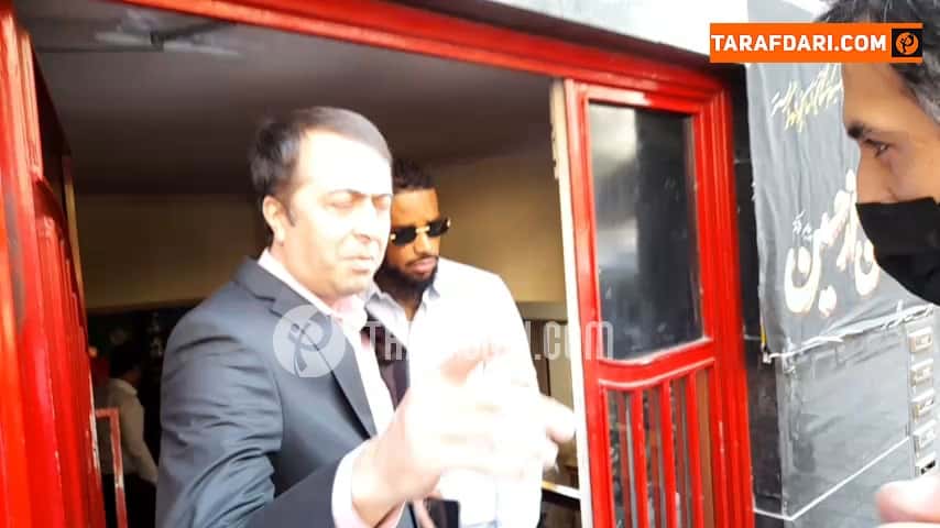 خروج یورگن لوکادیا از باشگاه پرسپولیس بدون مصاحبه / فیلم