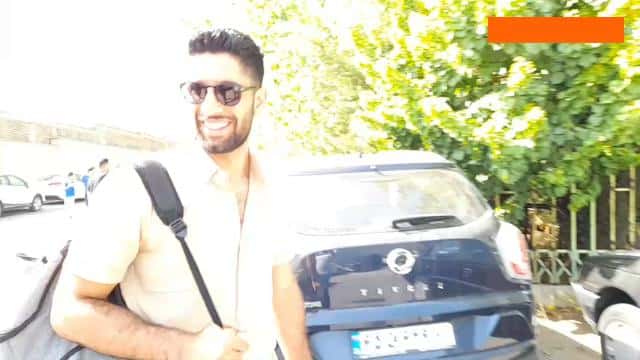 ورود علیرضا رضایی، سینا خادم پور و زکریا مرادی به تمرین استقلال / فیلم