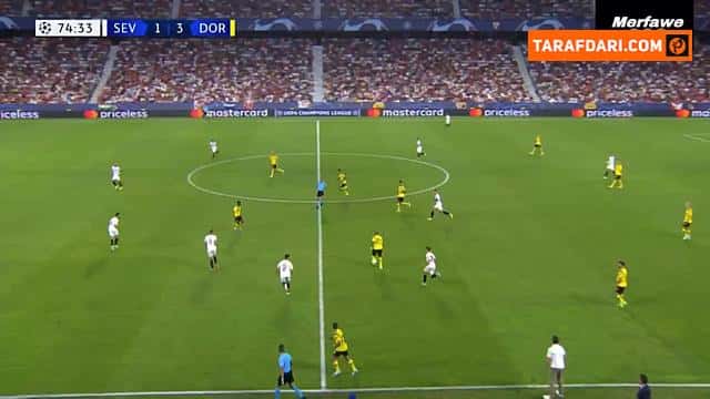 گل برانت به سویا (سویا 1-4 دورتموند)