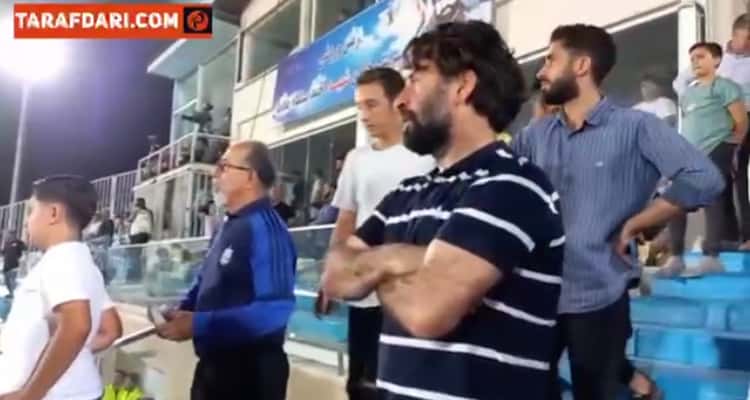 استرس و نگرانی پژمان نوری دردقایق پایانی بازی / فیلم