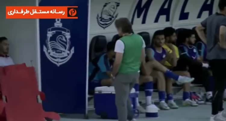 اقدام عجیب ساپینتو و ضربه به برانکارد پزشکی / فیلم