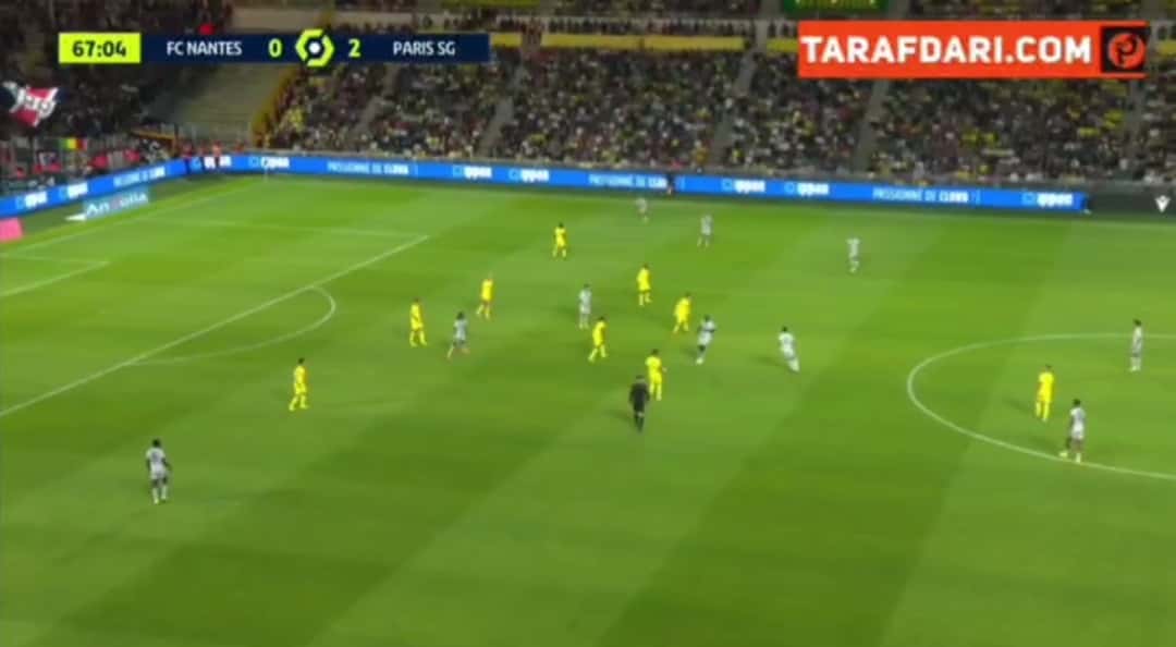 گل مندس به نانت ( پاری سن ژرمن 3-0 نانت )