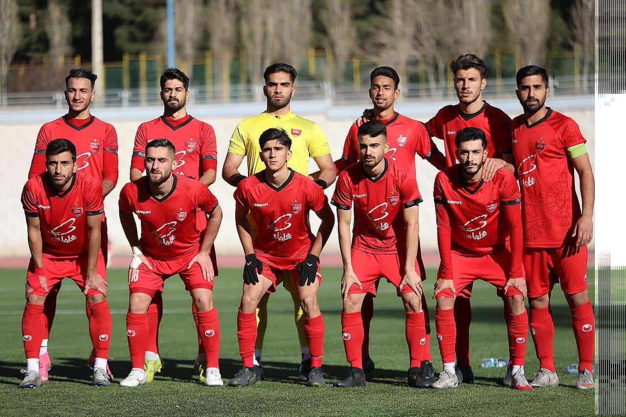 برد پرگل تیم امید و مساوی تیم جوانان پرسپولیس