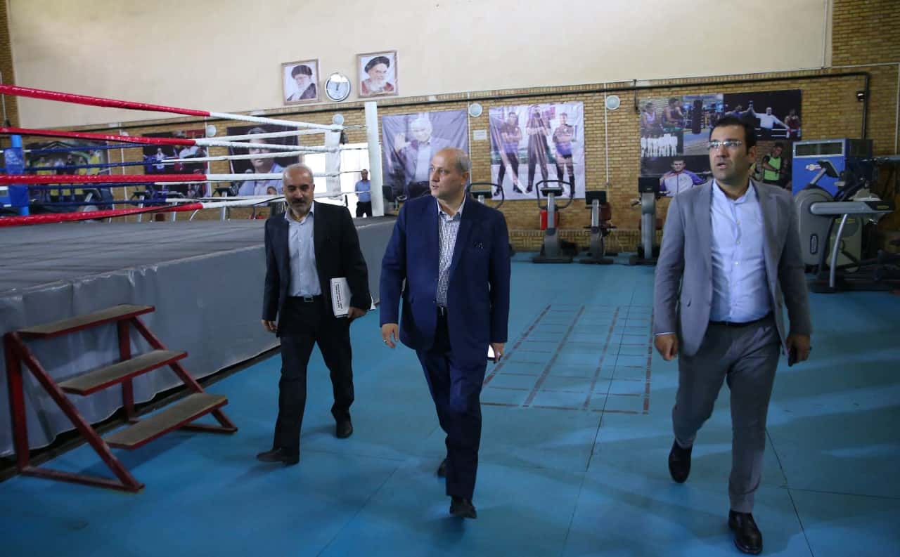 بازدید هاشمی از سالن های بوکس، کاراته و واحد همبستگی المپیک