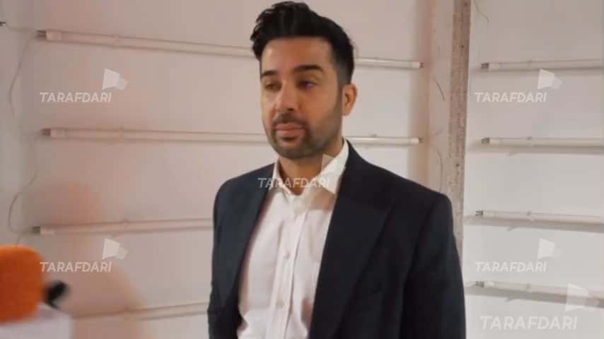شهاب زندی، مدیر عامل شمس آذر قزوین: این بازی هم به تیم ما کمک کرد و هم به پرسپولیس / فیلم