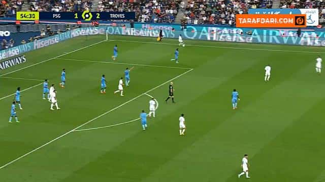 گل زیبای مسی به تروا (پاری سن ژرمن 2-2 تروا)