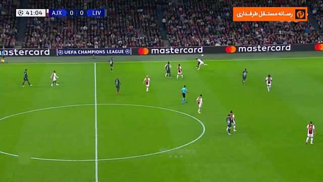 گل صلاح به آژاکس (آژاکس 0-1 لیورپول)