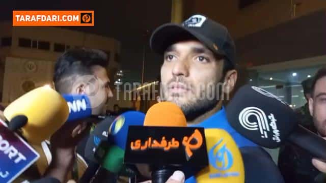 نیک نفس: خدا را شکر مقابل گربهسیاه ۳ امتیاز را گرفتیم؛ بعد از مصدومیت مشکلی ندارم / فیلم
