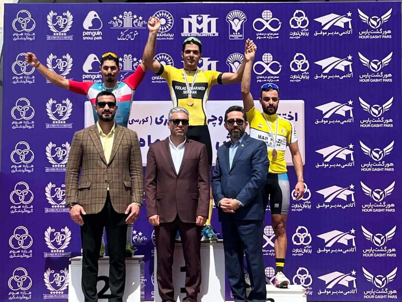 لیگ برتر دوچرخهسواری| مهدی ناطقی قهرمان مرحله نهایی جاده شد
