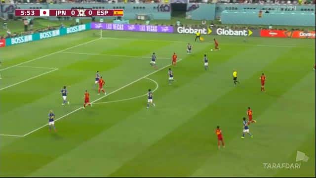 خلاصه بازی ژاپن 2-1 اسپانیا (جام جهانی 2022 قطر)