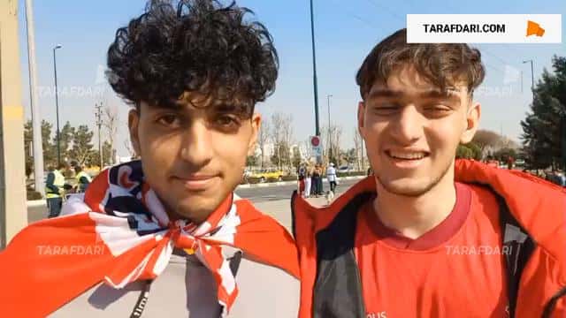هوادار پرسپولیس: خیلی ها به من گفتند شبیه ترابی هستی ؛ بازی سختی درپیش داریم / فیلم