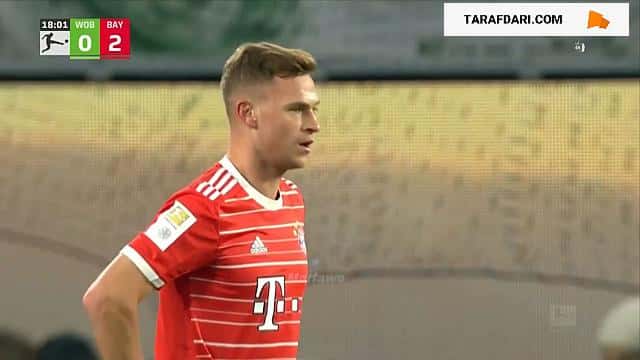 گل توماس مولر به وولفسبورگ (وولفسبورگ 0-3 بایرن مونیخ)