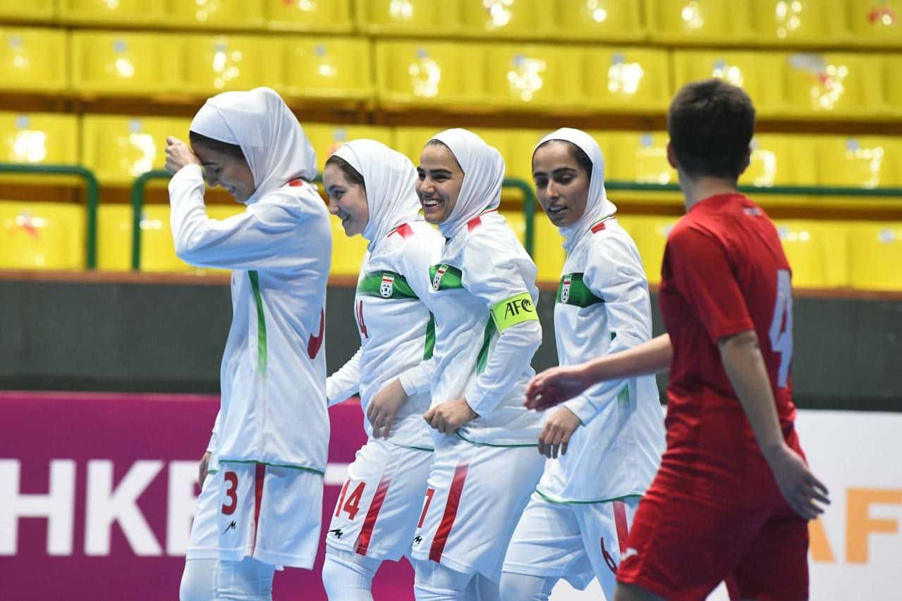 صدرنشینی تیم ملی فوتسال بانوان در تورنمنت کافا
