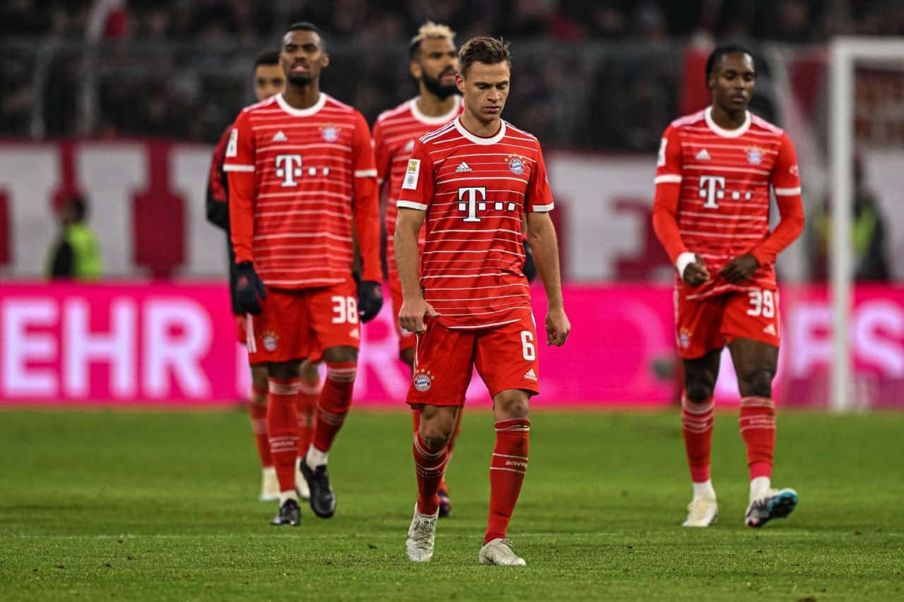 بایرن مونیخ 1-1 آینتراخت فرانکفورت؛ زنگ خطر در مونیخ به صدا در آمد