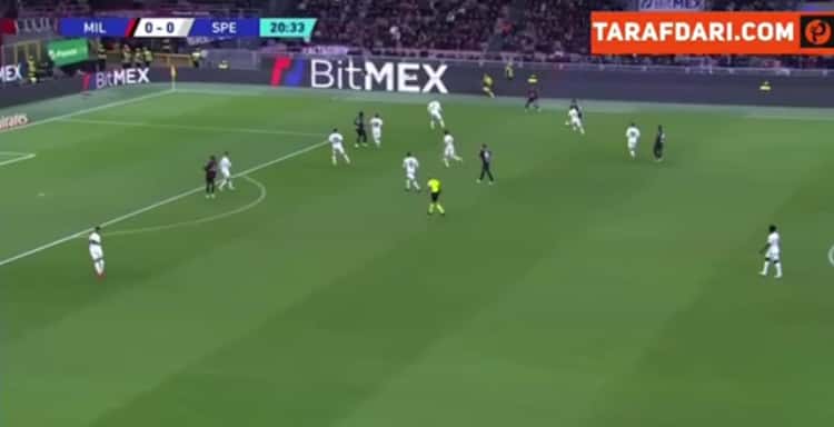گل هرناندز به اسپتزیا ( میلان 1-0 اسپتزیا )