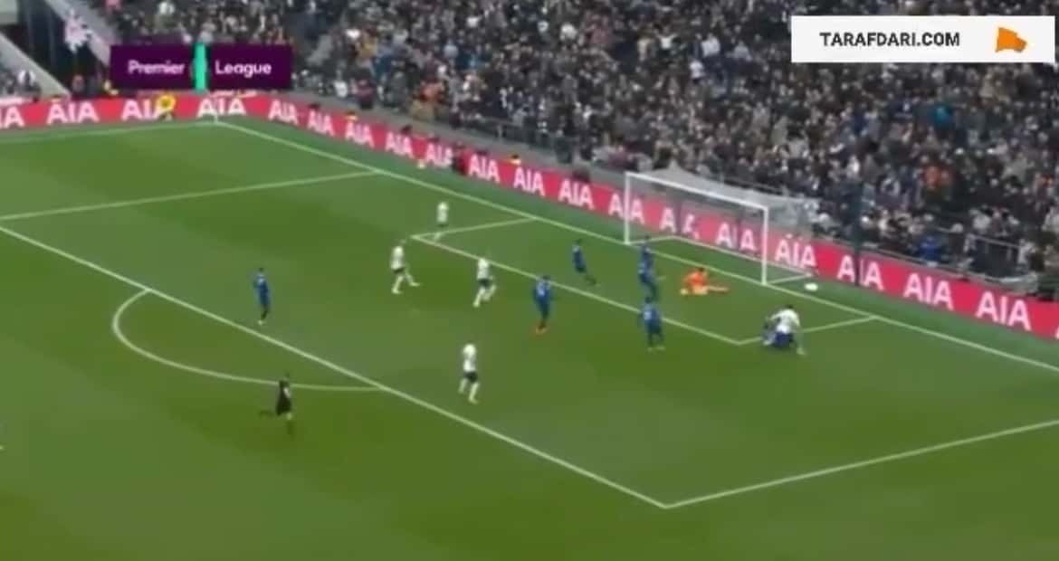 گل زیبای اولیور اسکیپ به چلسی (تاتنهام 1-0 چلسی)