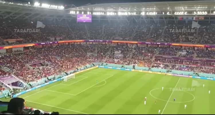 جو ورزشگاه 974 بعد از گل رونالدو به غنا / فیلم