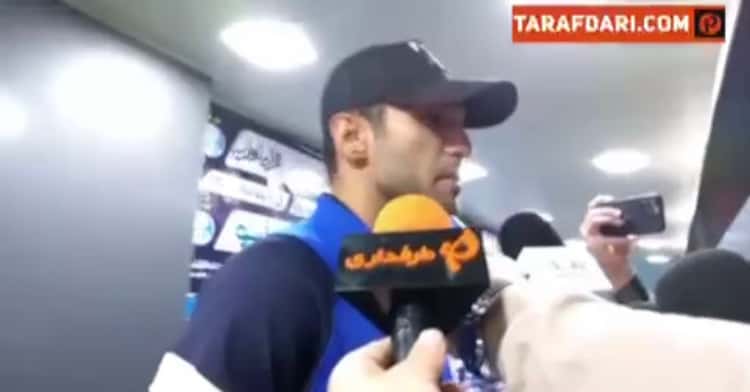 نیکنفس: زمان بازی کردن من هم میرسد؛ آلومینیوم آمده بود که مساوی کند / فیلم