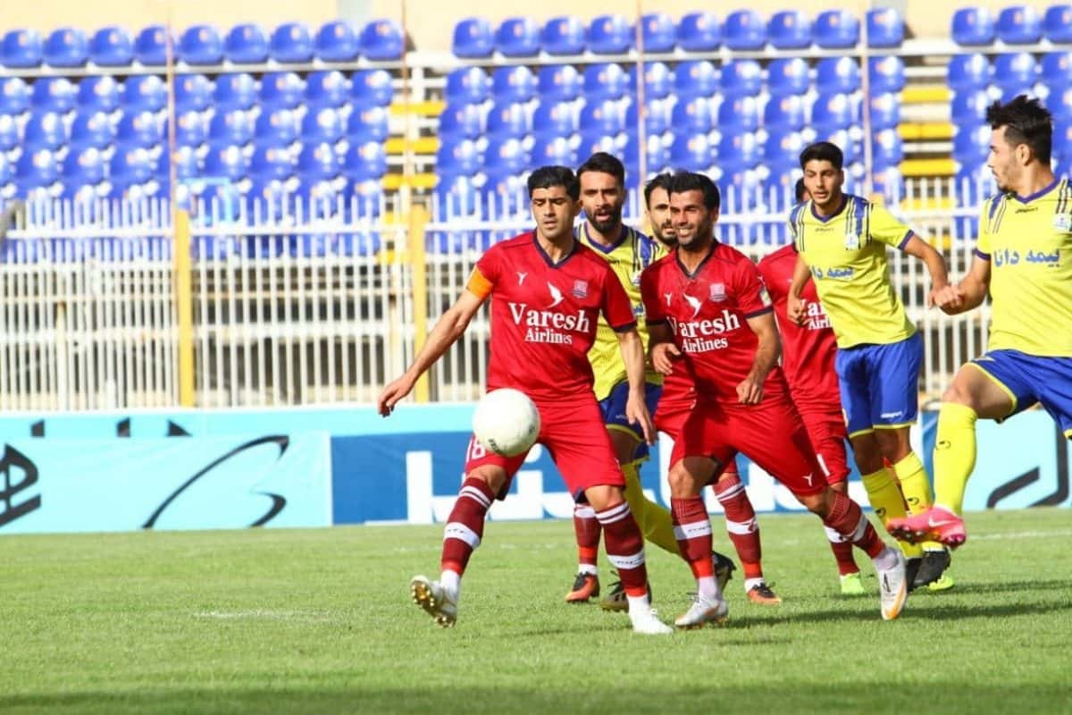 نفت مسجد سلیمان 2-2 نساجی؛ رویای بقا در آستانه فنا
