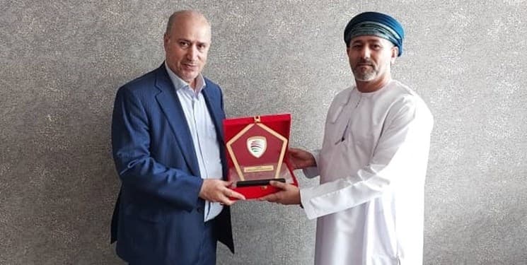 دیدار مسئولین فدراسیون عمان با رئیس فدراسیون فوتبال ایران