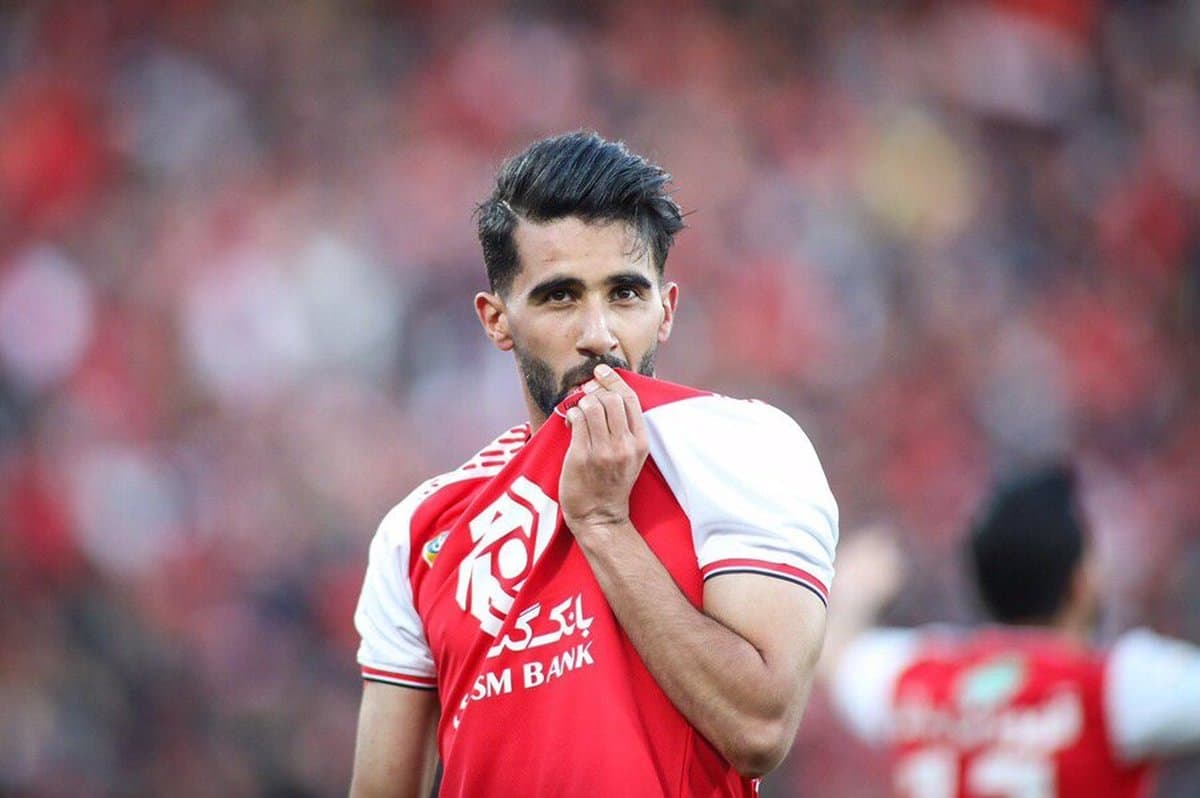 تبریک قهرمانی پرسپولیس توسط بشار رسن