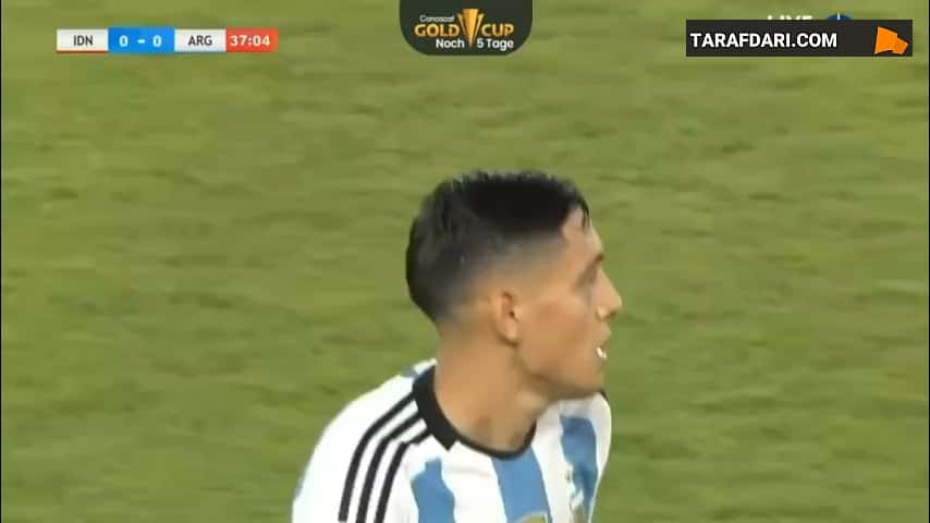گل تماشایی لیاندرو پاردس به اندونزی (اندونزی 0-1 آرژانتین)