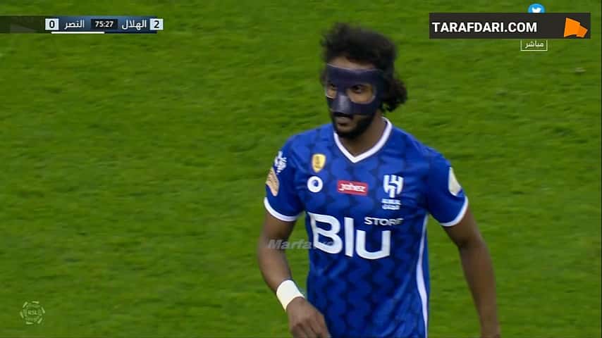 گل کریستیانو رونالدو به الهلال که در موقعیت آفساید به ثمر رسید (الهلال 2-0 النصر)