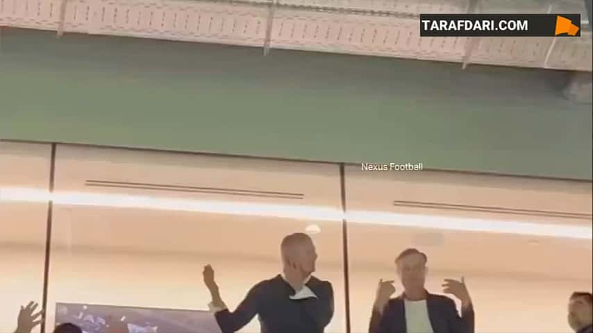 جنجال آلفی در برنابئو؛ پدر ارلینگ هالند به خارج از جایگاه ویژه ورزشگاه هدایت شد / فیلم