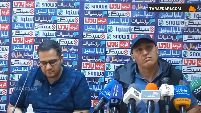 علیرضا منصوریان: مجریان ورزشی اینقدر درباره کنترل فضای تیم ملی صحبت نکنند / فیلم