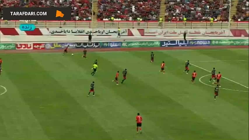 خلاصه بازی تراکتور 1-0 نساجی (لیگ برتر ایران - 1401/02)