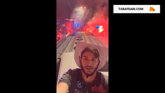 هواداران ناپولی بوی اسکودتو را احساس می کنند / فیلم