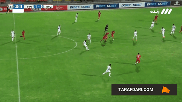 گل مهدی طارمی به افغانستان (ایران 2-0 افغانستان)