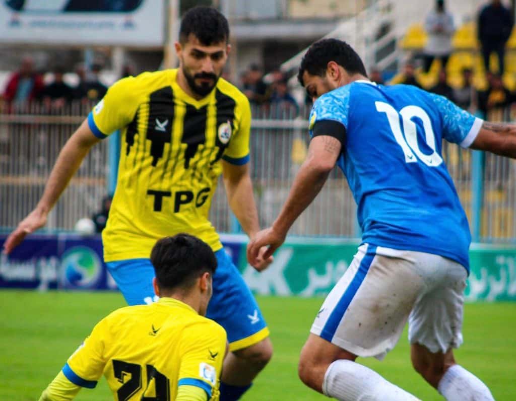 برد پرگل نفت مسجدسلیمان در دیدار تدارکاتی