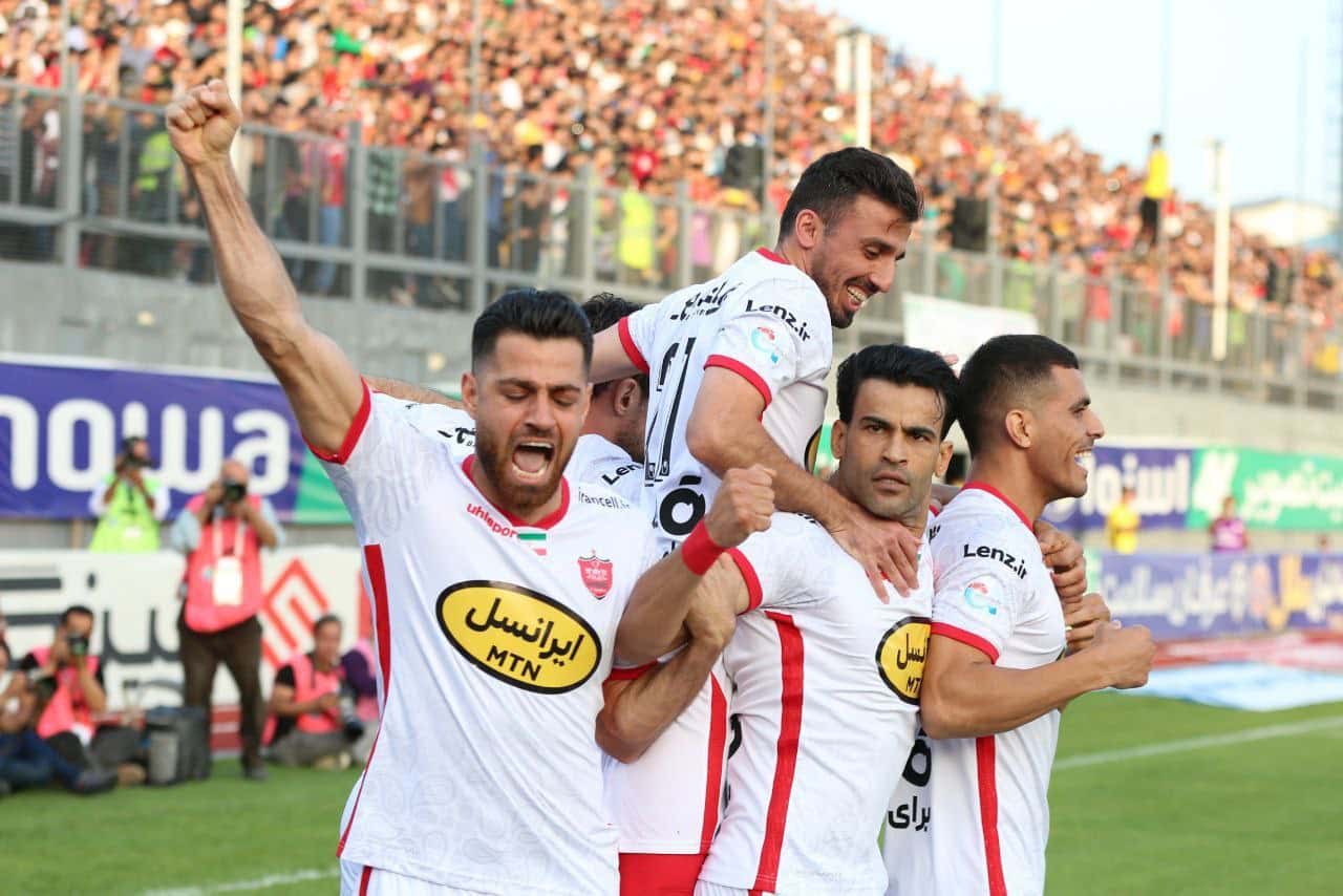 نساجی 0-4 پرسپولیس؛ تحقق رویای 66 امتیازی، معجزه سرخ به وقوع پیوست