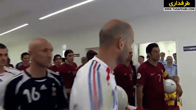 پلی به گذشته - برتری 1-0 فرانسه مقابل پرتغال با گل زین الدین زیدان و صعود به فینال جام جهانی (2006/7/5) / فیلم
