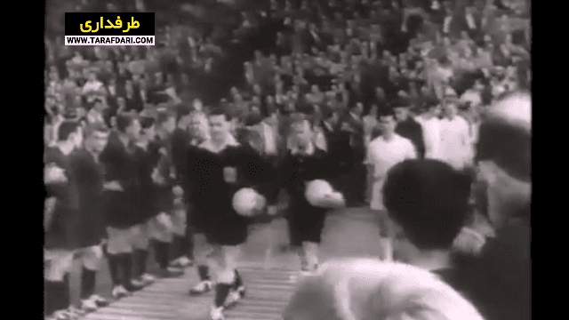 چهارمین قهرمانی رئال مادرید در جام باشگاه های اروپا با برتری 2-0 مقابل رنس (1959/6/3) / فیلم