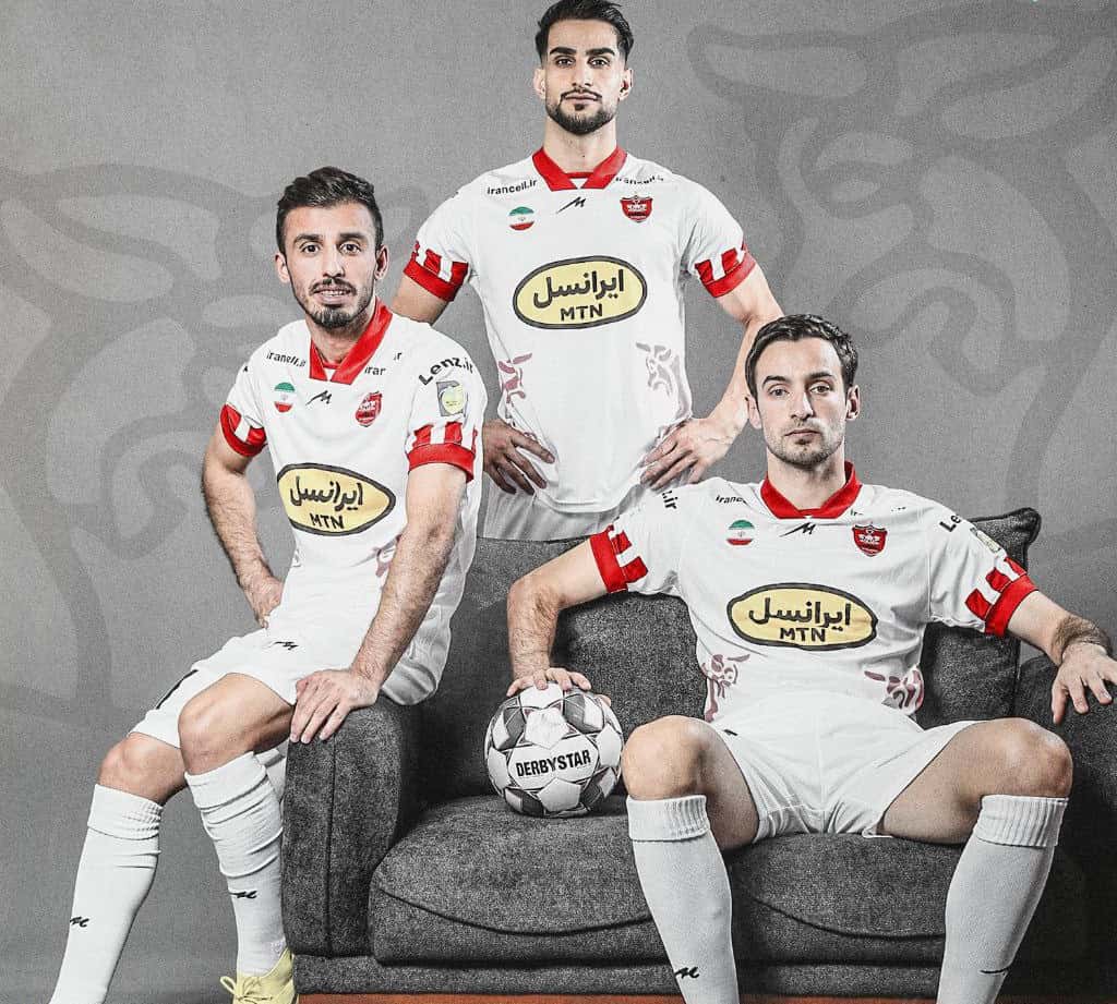 رونمایی از کیت دوم پرسپولیس برای لیگ بیست و سوم + عکس
