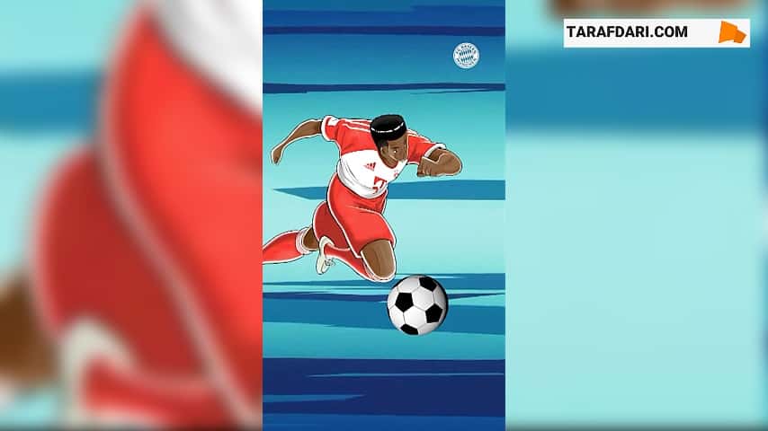 تیزر باشگاه بایرن مونیخ برای چالش ساخت انیمه به سبک کارتون فوتبالیستها / فیلم