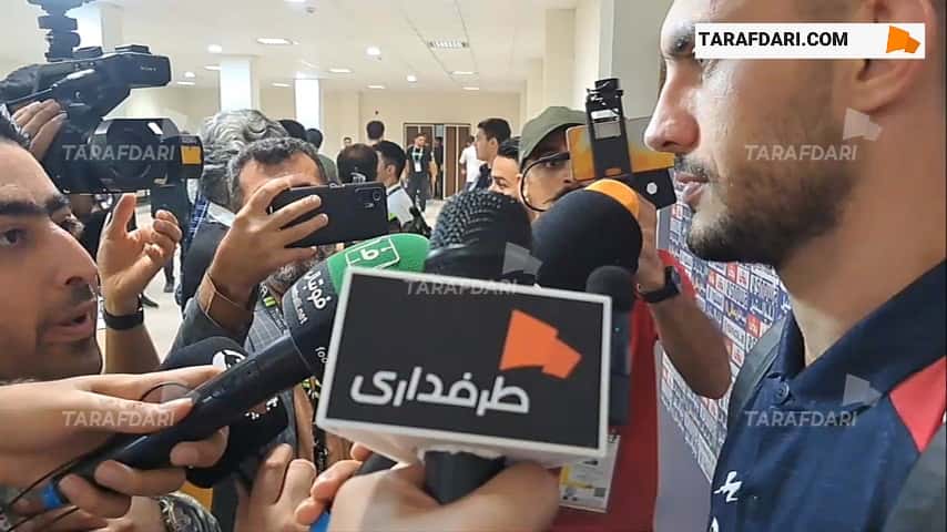محمدرضا آزادی: برابر سپاهان به دنبال پیروزی بودیم / فیلم