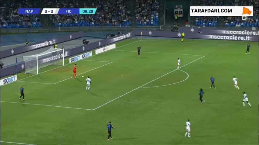 شکست خانگی ناپولی مقابل فیورنتینا