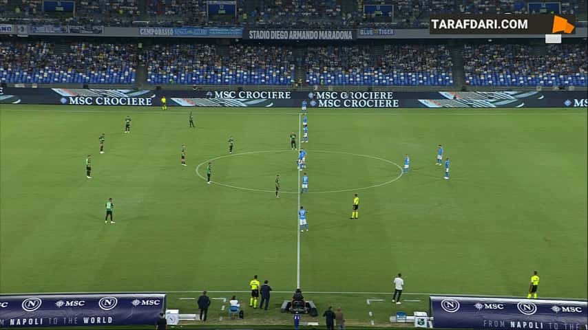 گل های بازی ناپولی ۲-۰ ساسولو (سری آ - 2023/24)